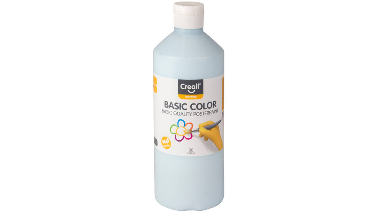 Plakkaatverf Creall basic pastel blauw 500ml