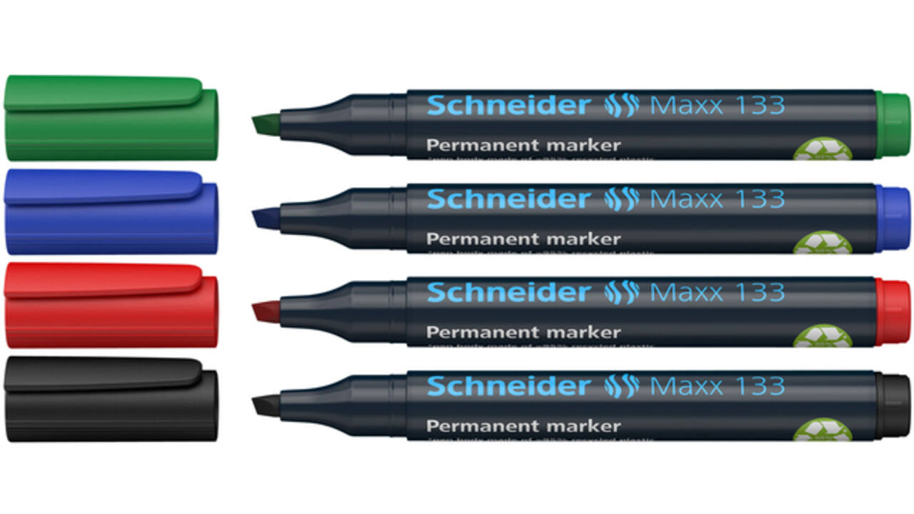 Viltstift Schneider Maxx 133 beitel 1-4mm assorti