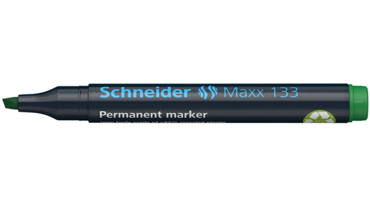 Viltstift Schneider Maxx 133 beitel 1-4mm groen
