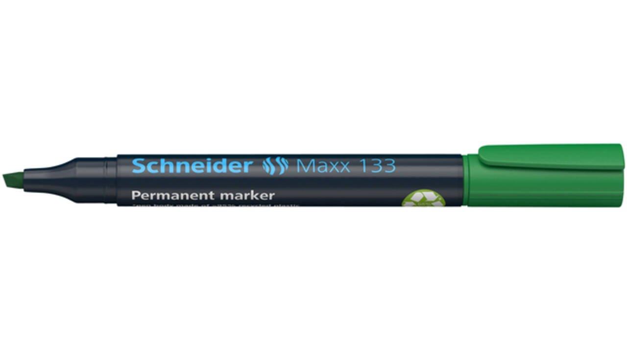 Viltstift Schneider Maxx 133 beitel 1-4mm groen