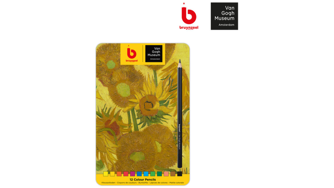 Kleurpotlood Bruynzeel x Van Gogh Museum set à 12 kleuren assorti