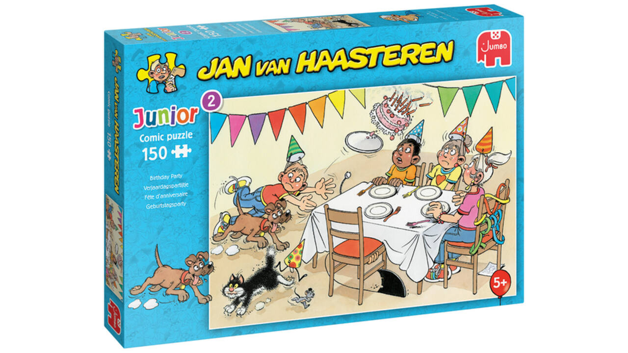Puzzel Jan van Haasteren Junior Verjaardagspartijtje 150 stukjes