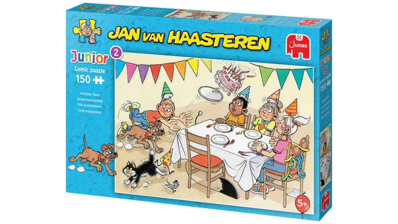 Puzzel Jan van Haasteren Junior Verjaardagspartijtje 150 stukjes