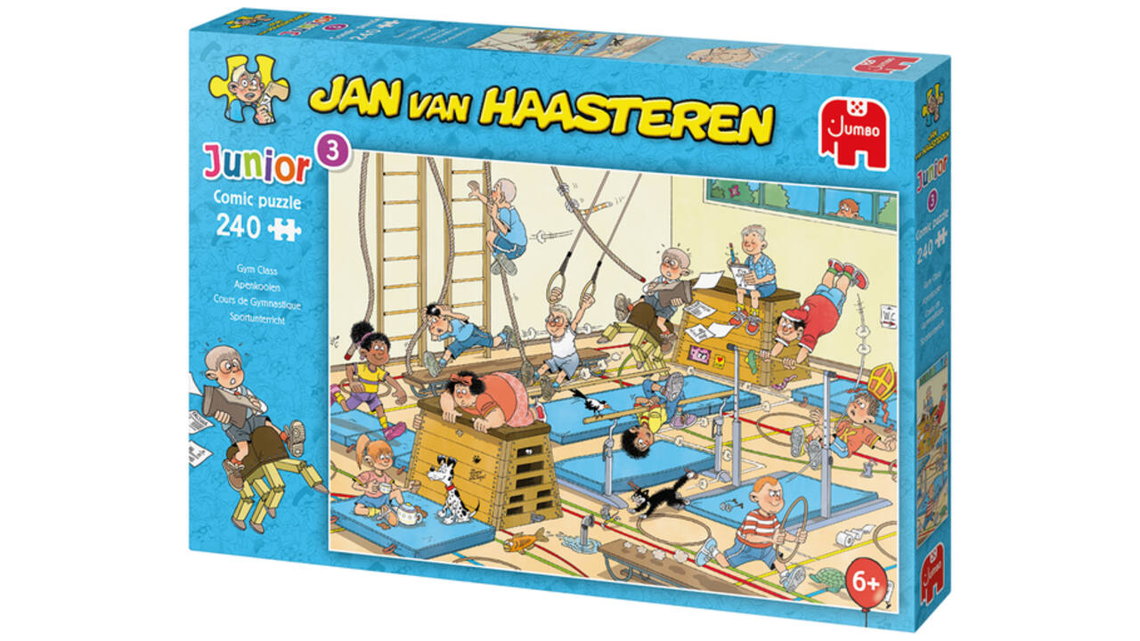 Puzzel Jan van Haasteren Junior Apenkooien 240 stukjes