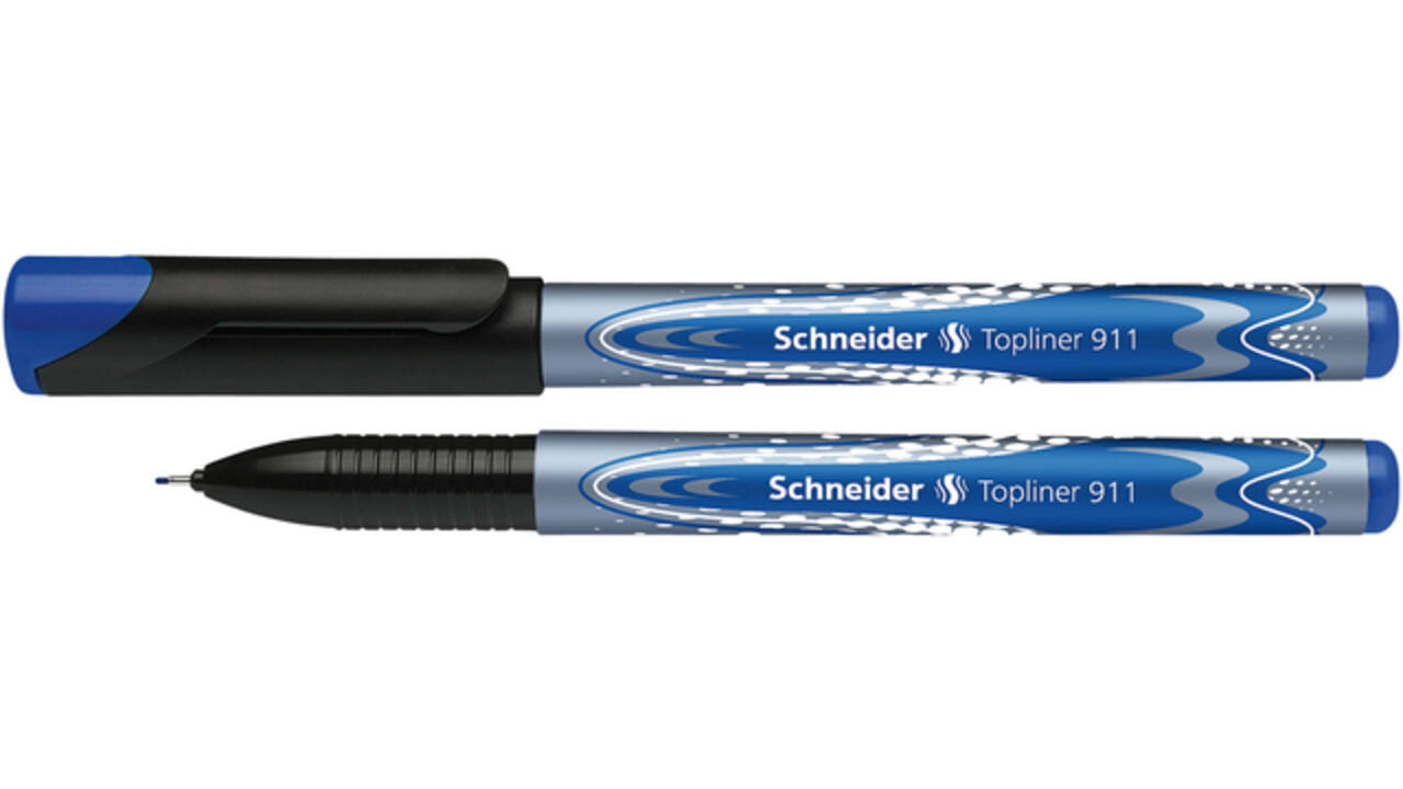 Fineliner Schneider Topliner 911 0.4mm blauw