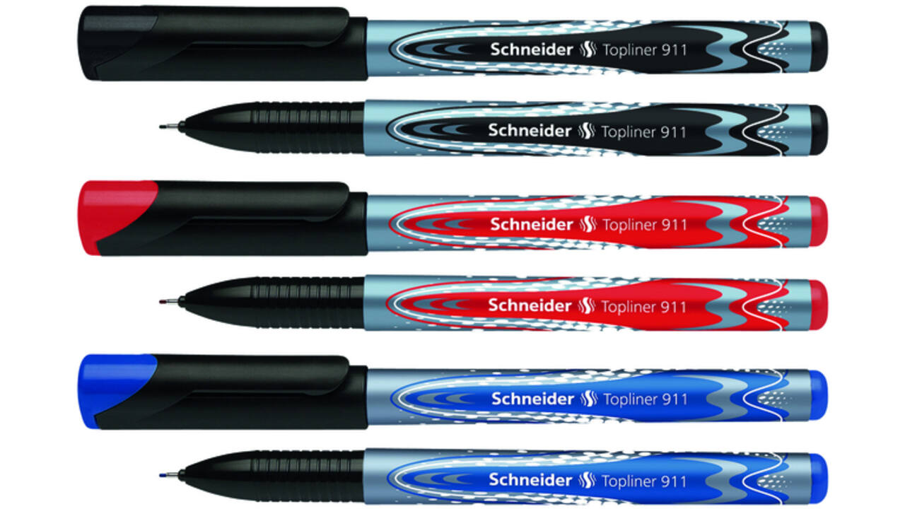 Fineliner Schneider Topliner 911 0.4mm blauw