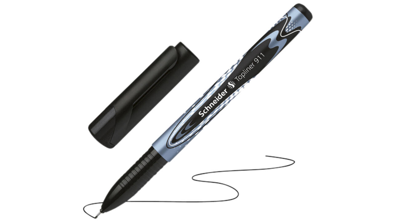 Fineliner Schneider Topliner 911 0.4mm zwart