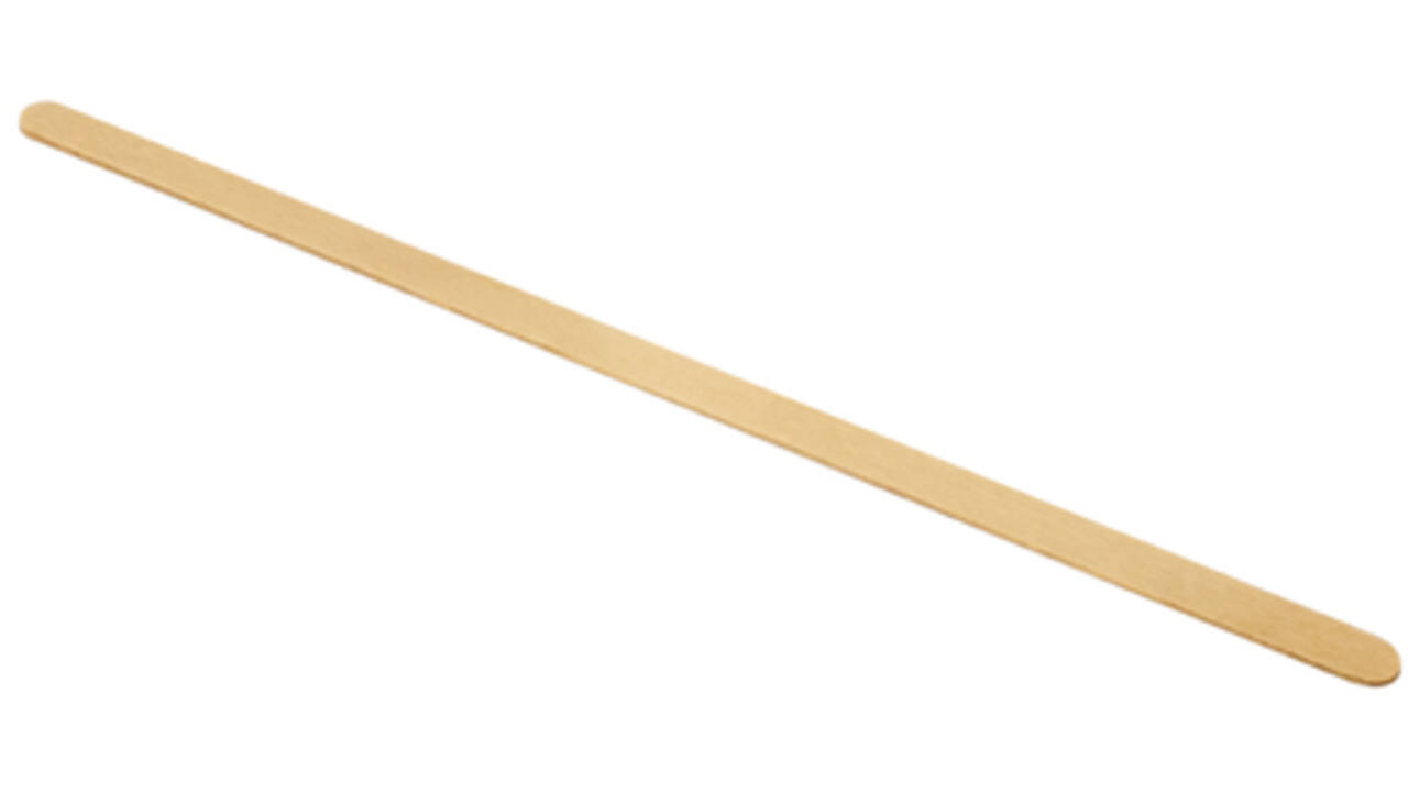 Roerstaafje Douwe Egberts 137 mm hout 1000 stuks