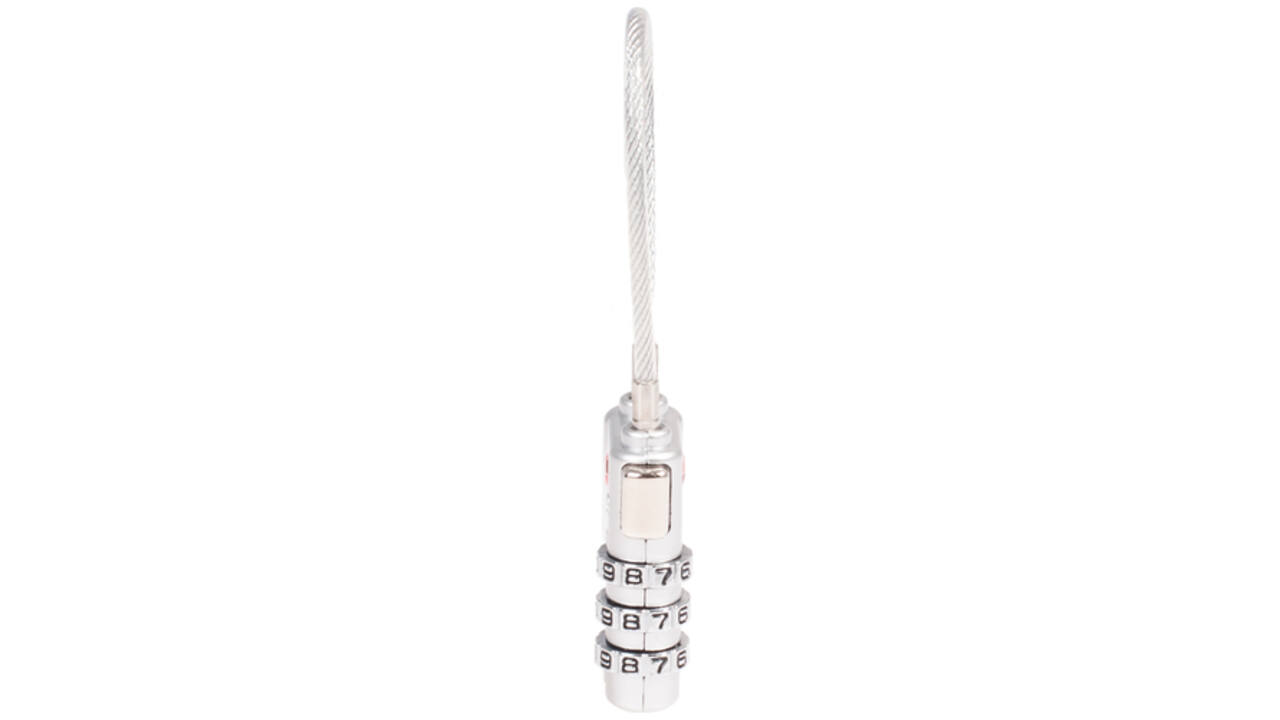 Hangslot Pavo met cijferslot en kabel TSA