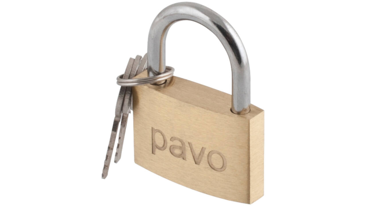 Hangslot Pavo 40mm