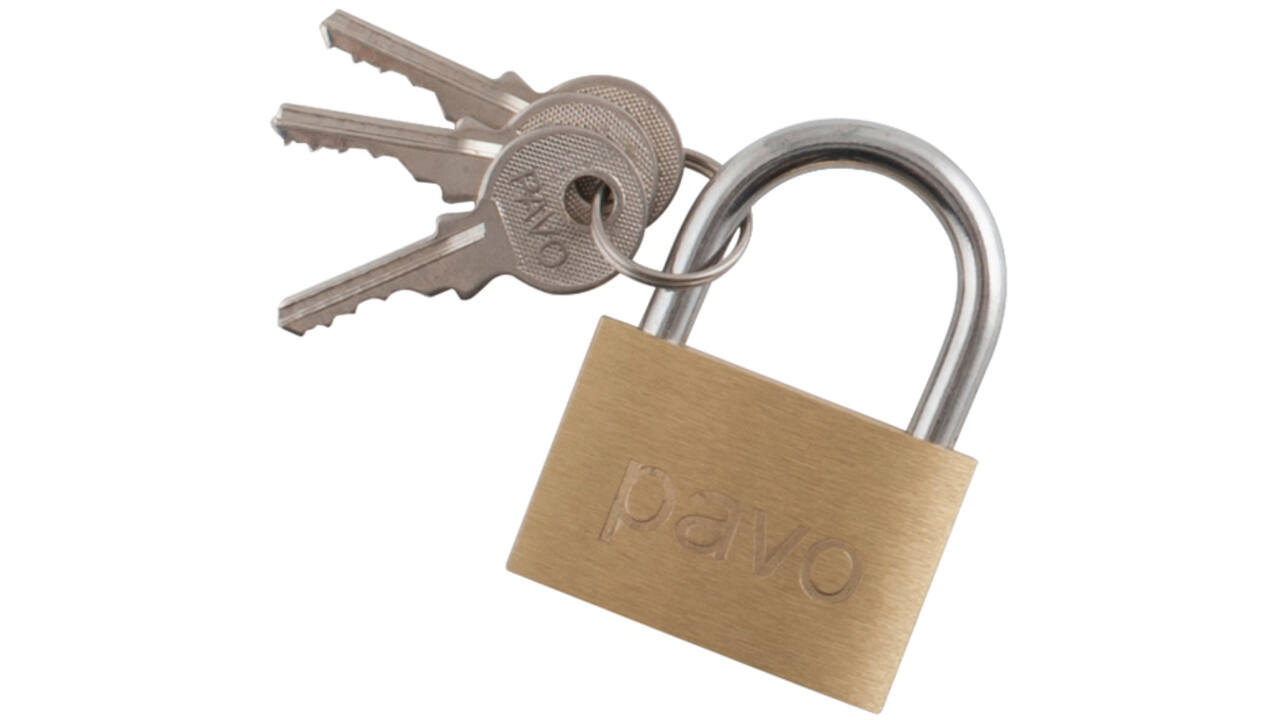 Hangslot Pavo 40mm
