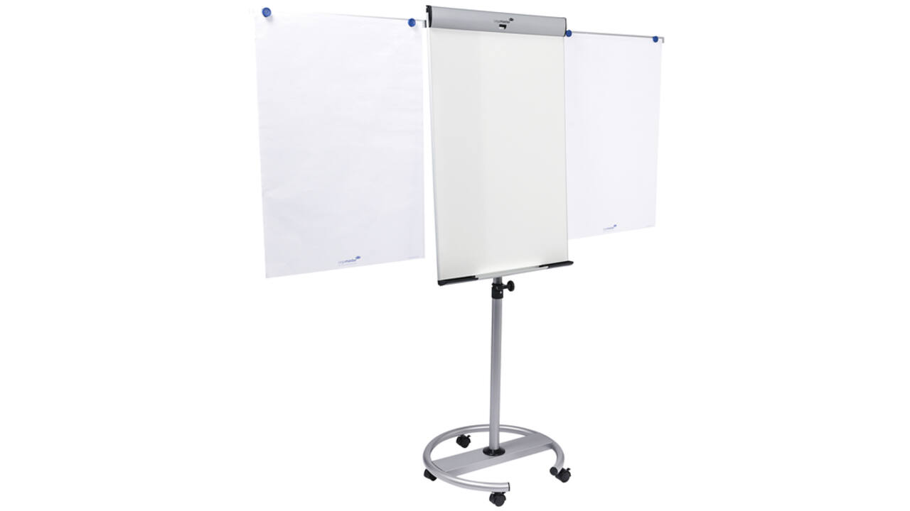 Flipover Legamaster Professional Triangle mobiel met verstelbare arm
