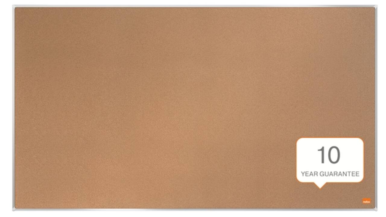 Prikbord Nobo Impression Pro Widescreen 50x89cm kurk