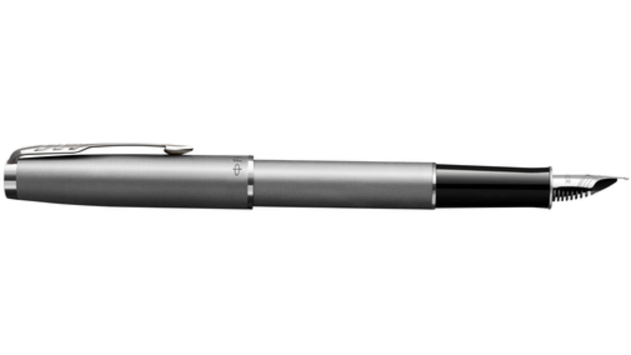 Vulpen Parker Sonnet Essential sandblasted stainless steel lacquer CT medium