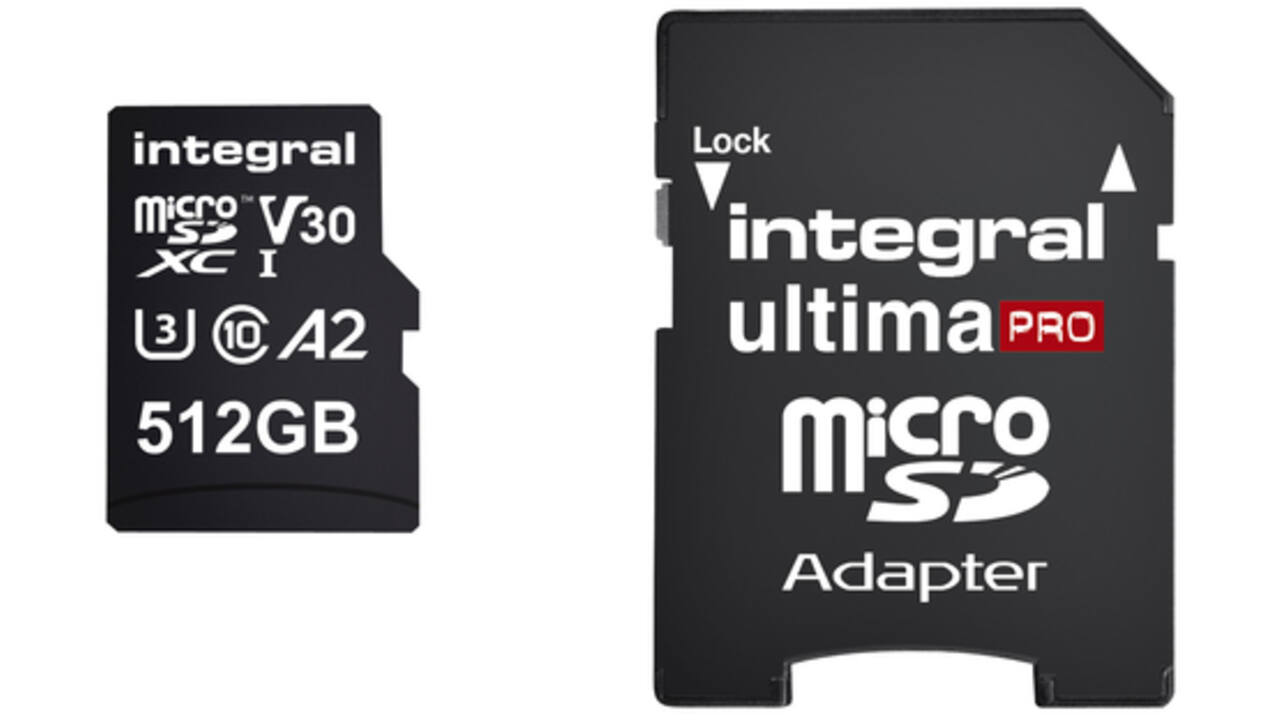 Geheugenkaart Integral microSDXC 512GB