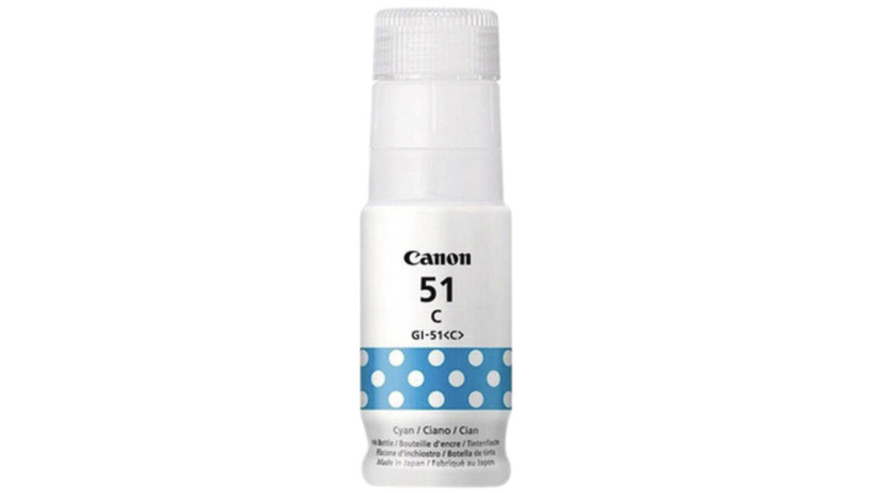 Flacon navulinkt Canon GI-51 blauw