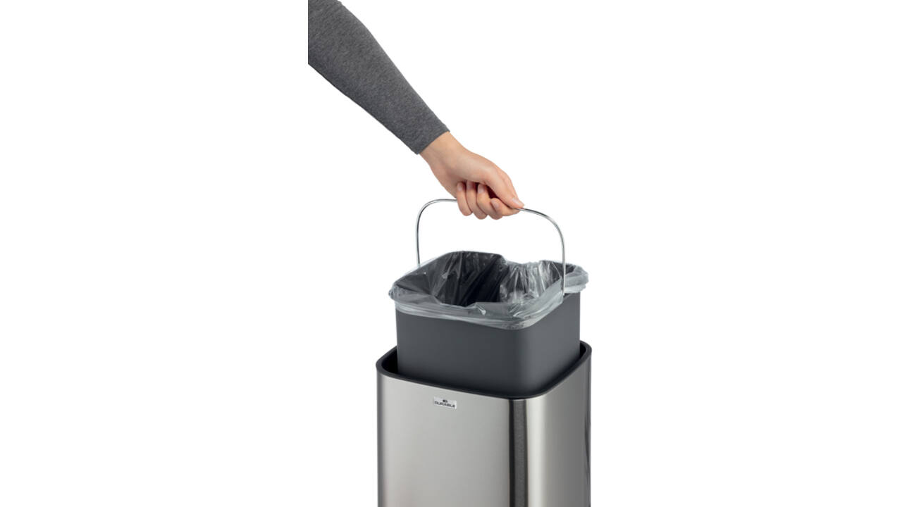 Afvalbak Durable No Touch met sensor 12L