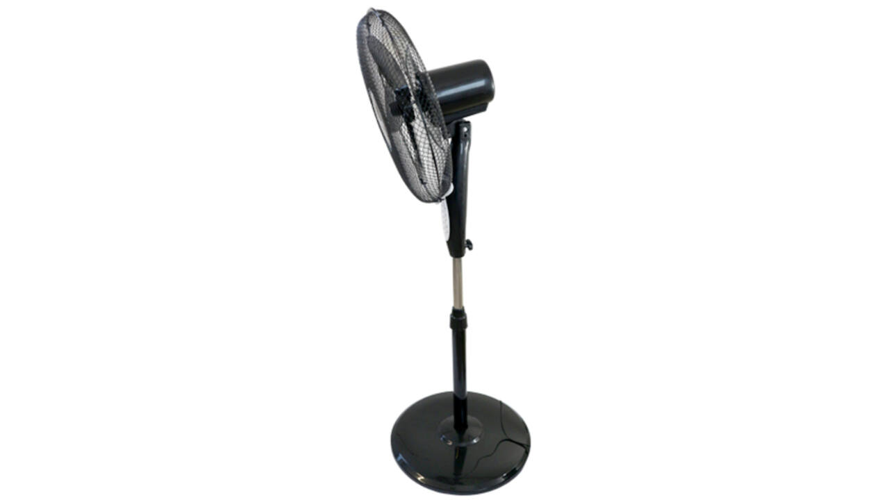 Statiefventilator BRASQ met remote Ø 40cm zwart