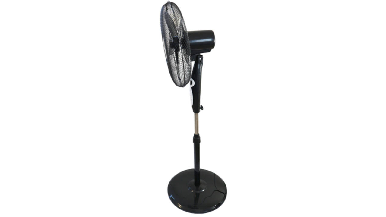 Statiefventilator BRASQ met remote Ø 40cm zwart