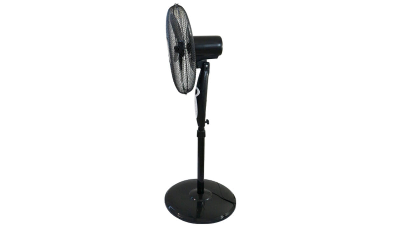 Statiefventilator BRASQ met remote Ø 40cm zwart