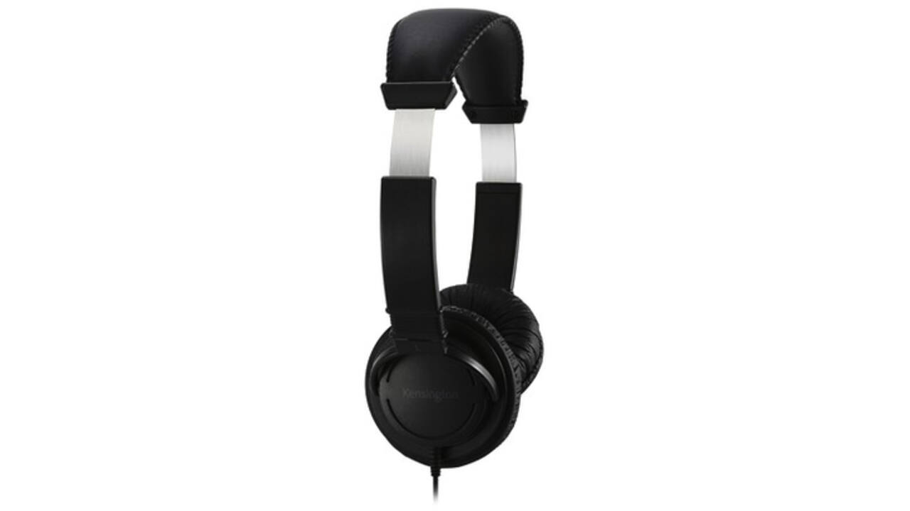 Hoofdtelefoon Kensington USB-C Hi-Fi met microfoon zwart