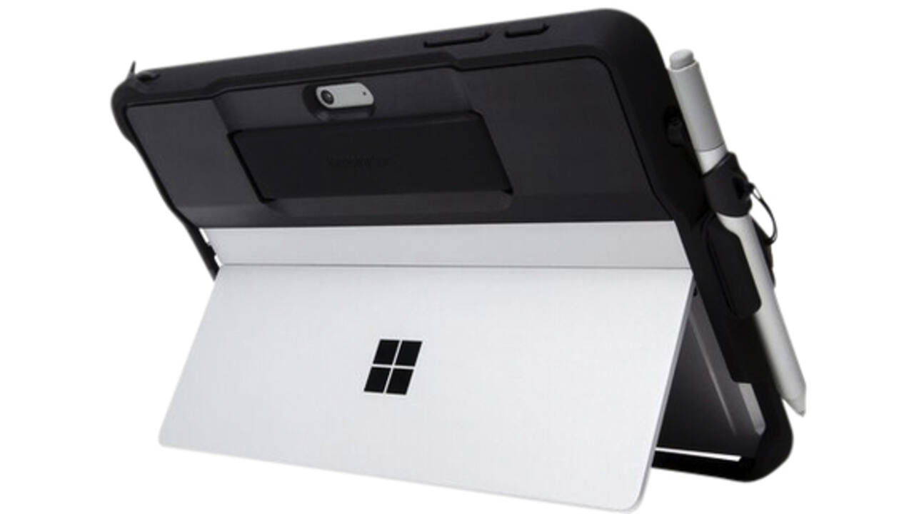 Beschermhoes Kensington BlackBelt voor Surface Go en Go 2 zwart