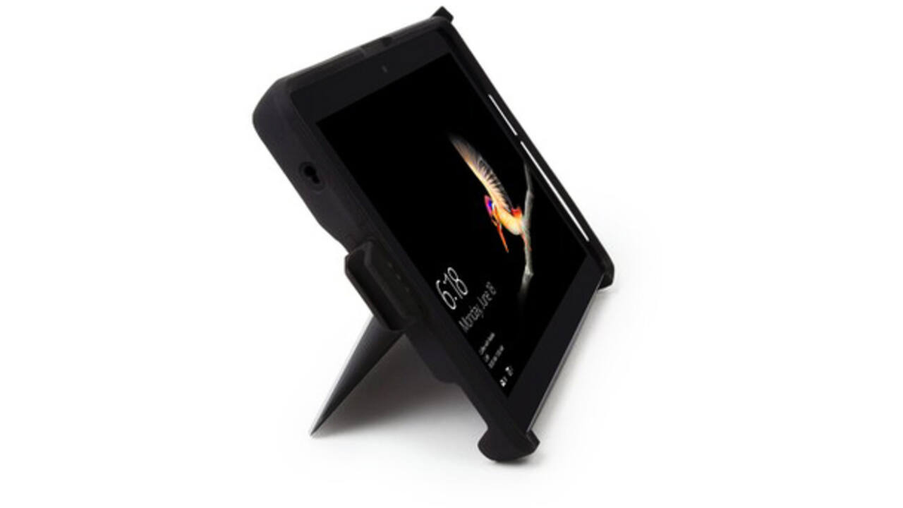 Beschermhoes Kensington BlackBelt voor Surface Go en Go 2 zwart