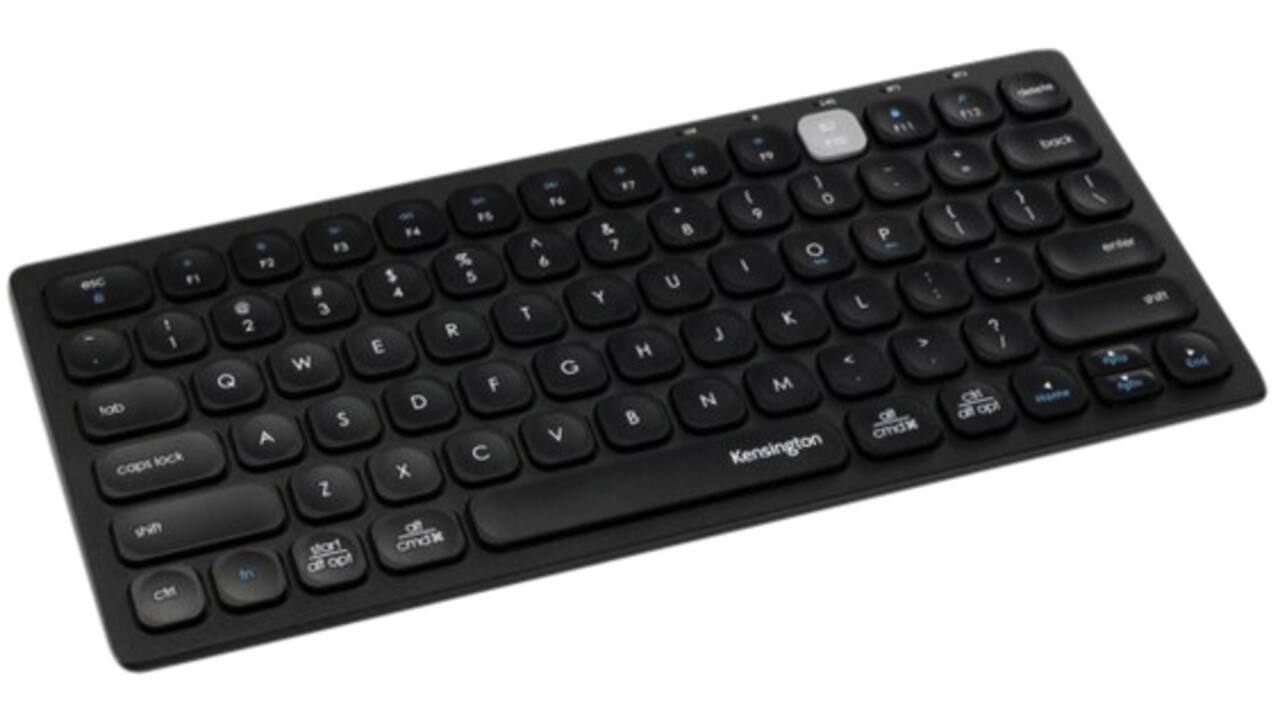 Toetsenbord Kensington Dual draadloos compact zwart