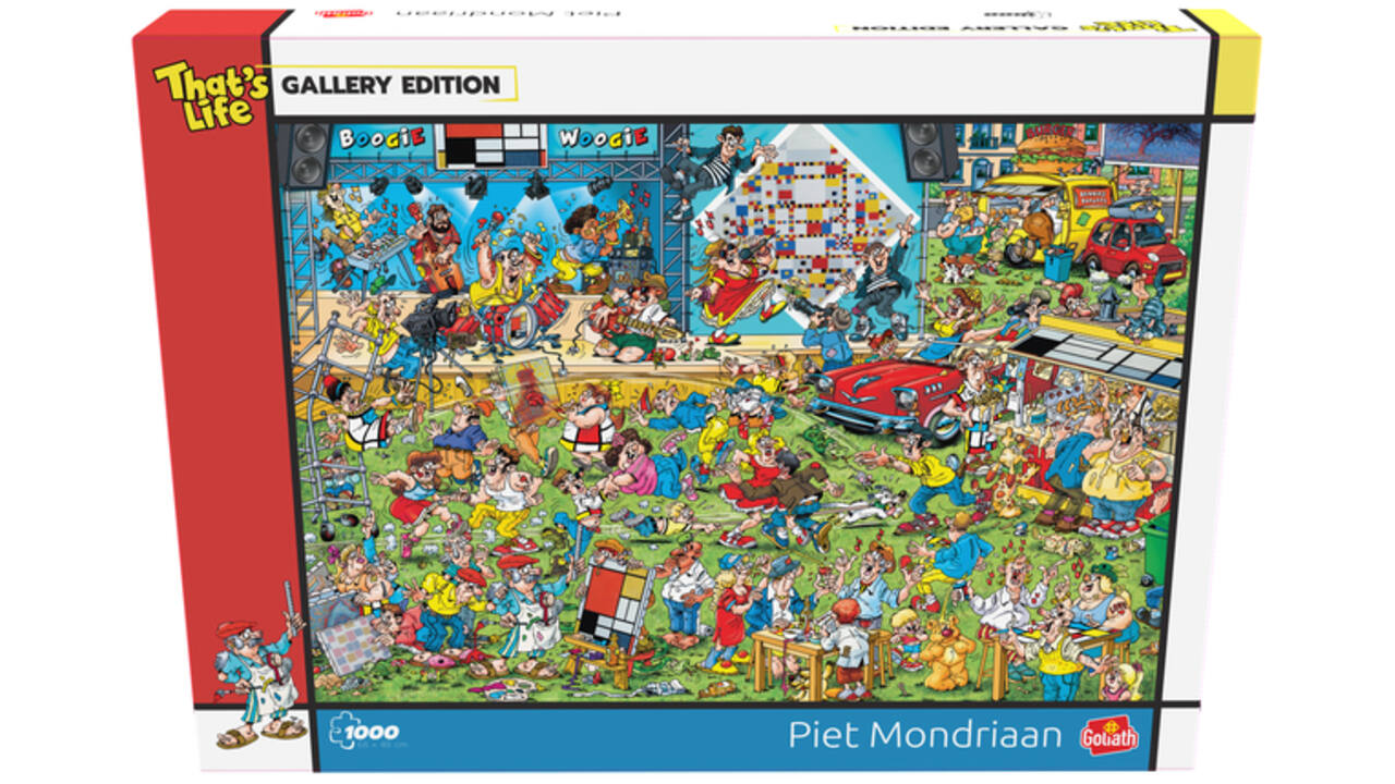 That's Life Gallery edition: Piet Mondriaan 1000st