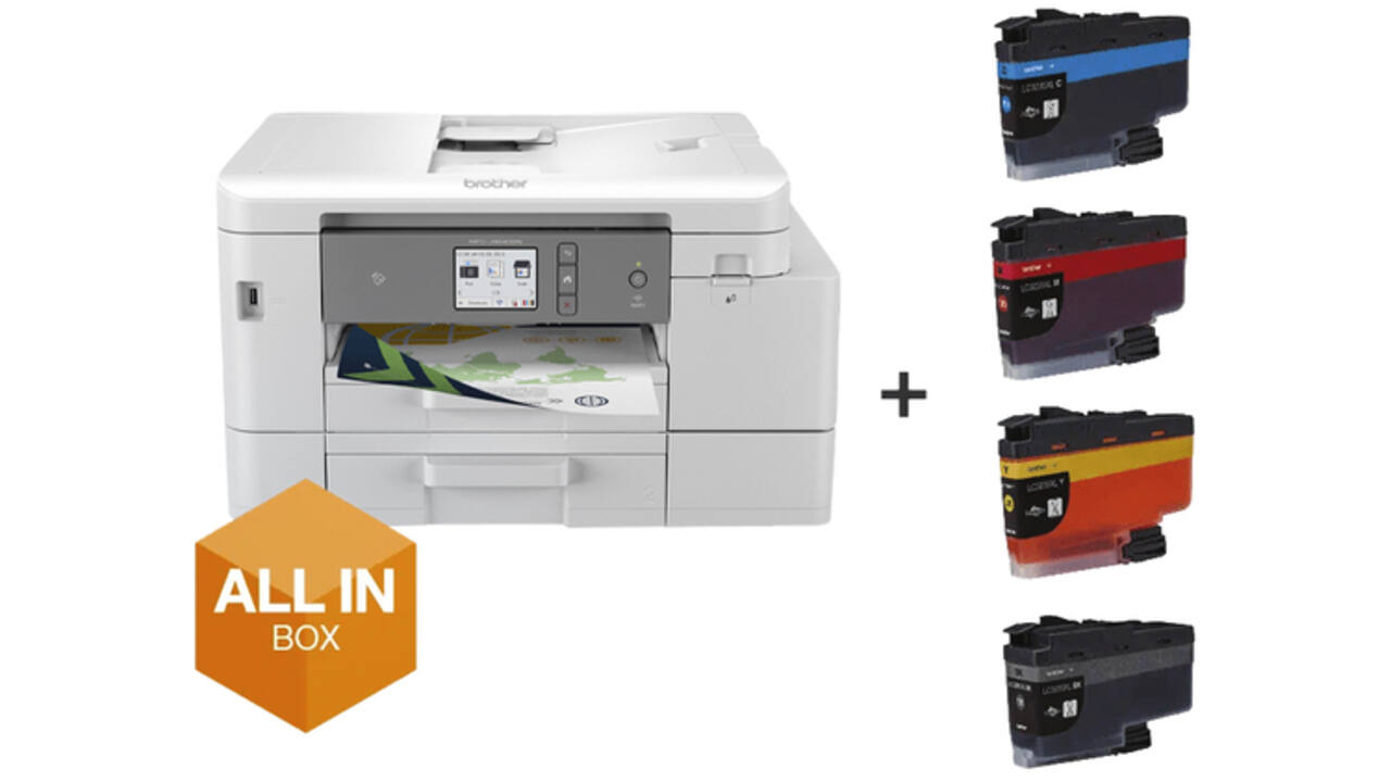 Multifunctional inktjet printer Brother MFC-J4540DWXL all-in-box