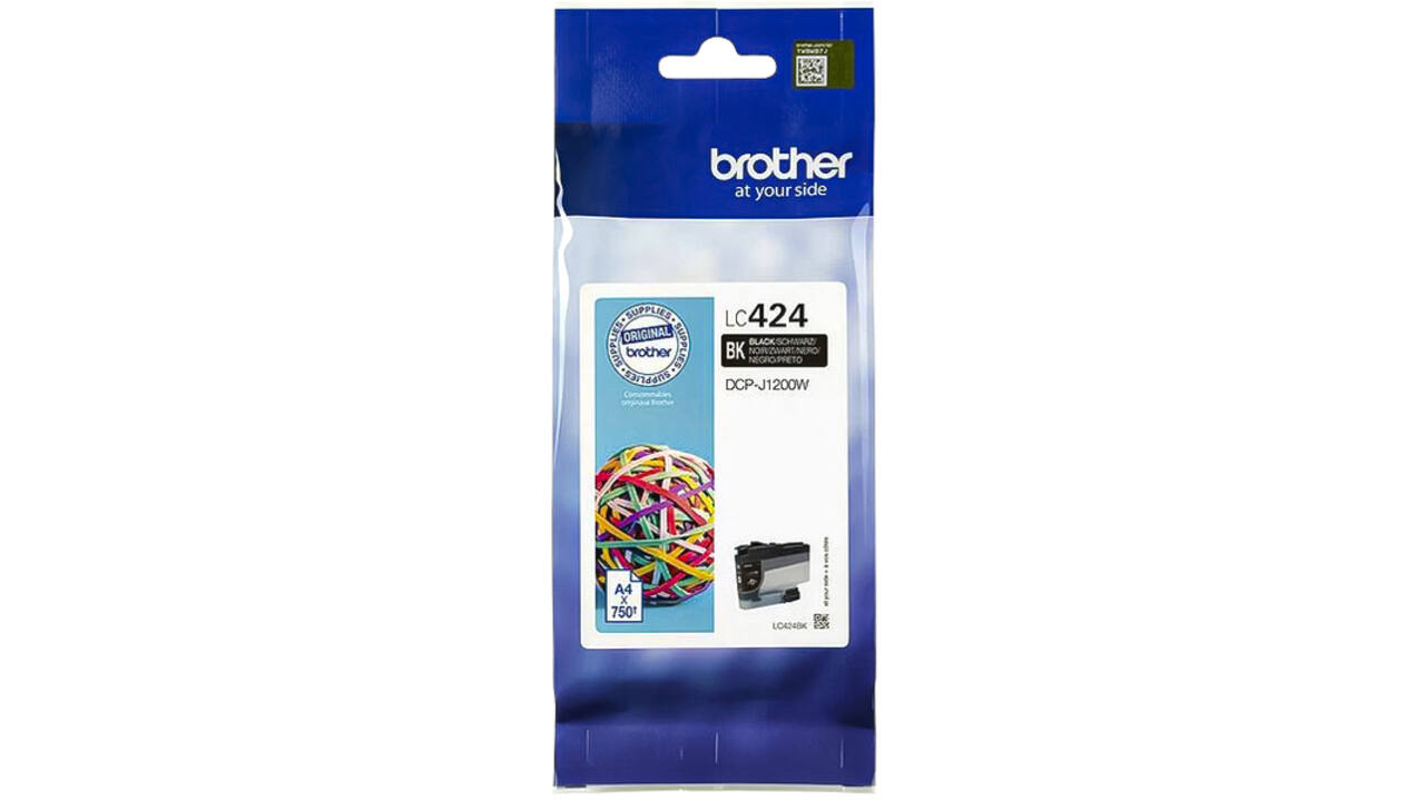 Inktcartridge Brother LC-424BK zwart