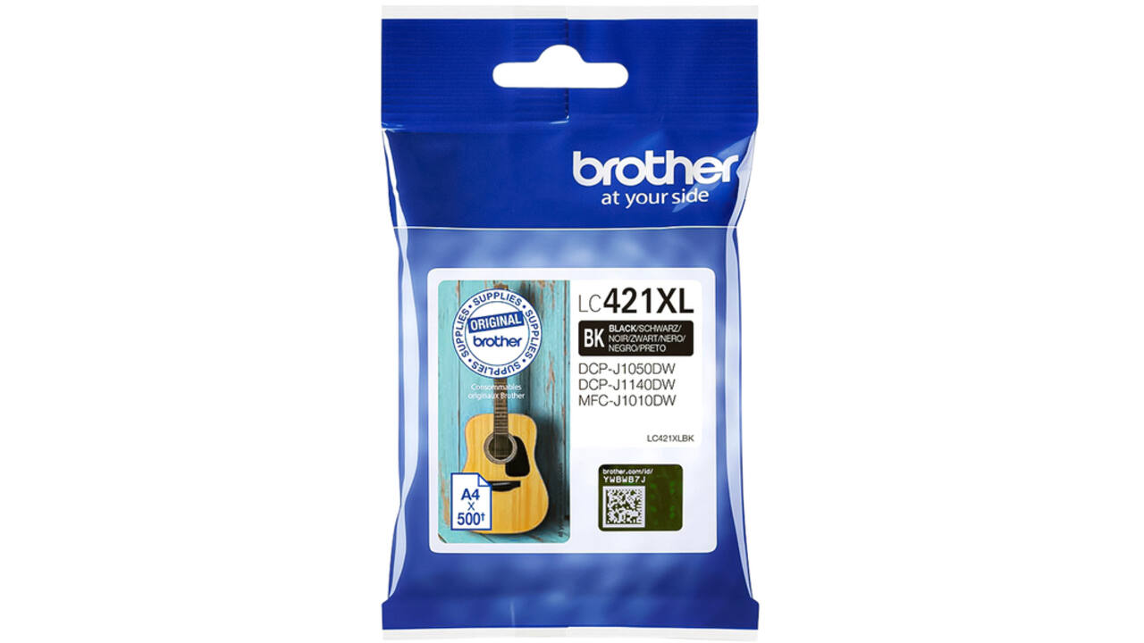 Inktcartridge Brother LC-421XLBK zwart