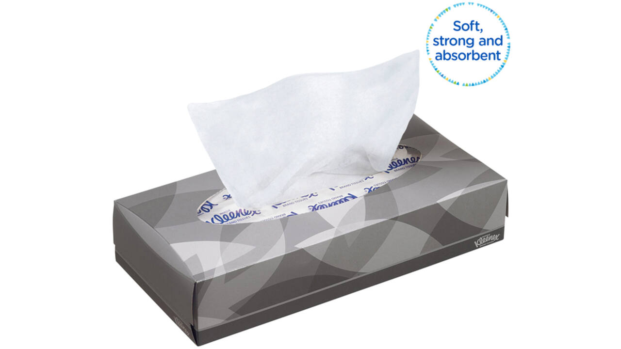 Facial tissues Kleenex standaard 2-laags 21x100stuks wit 8835