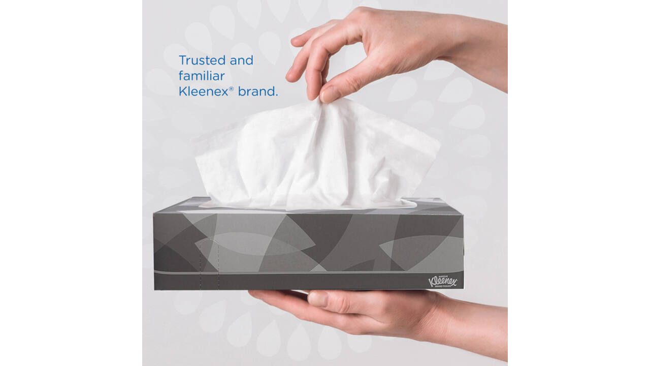 Facial tissues Kleenex standaard 2-laags 21x100stuks wit 8835