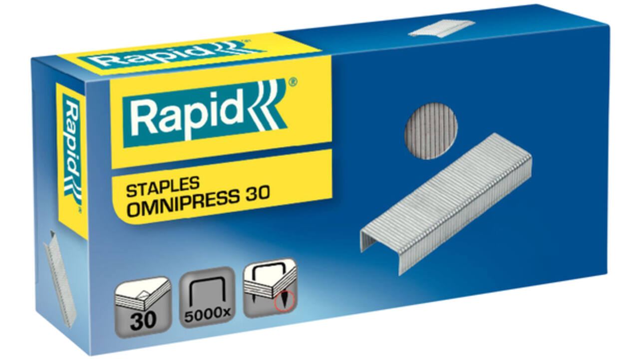 Nieten Rapid Omnipress 30 5000 stuks
