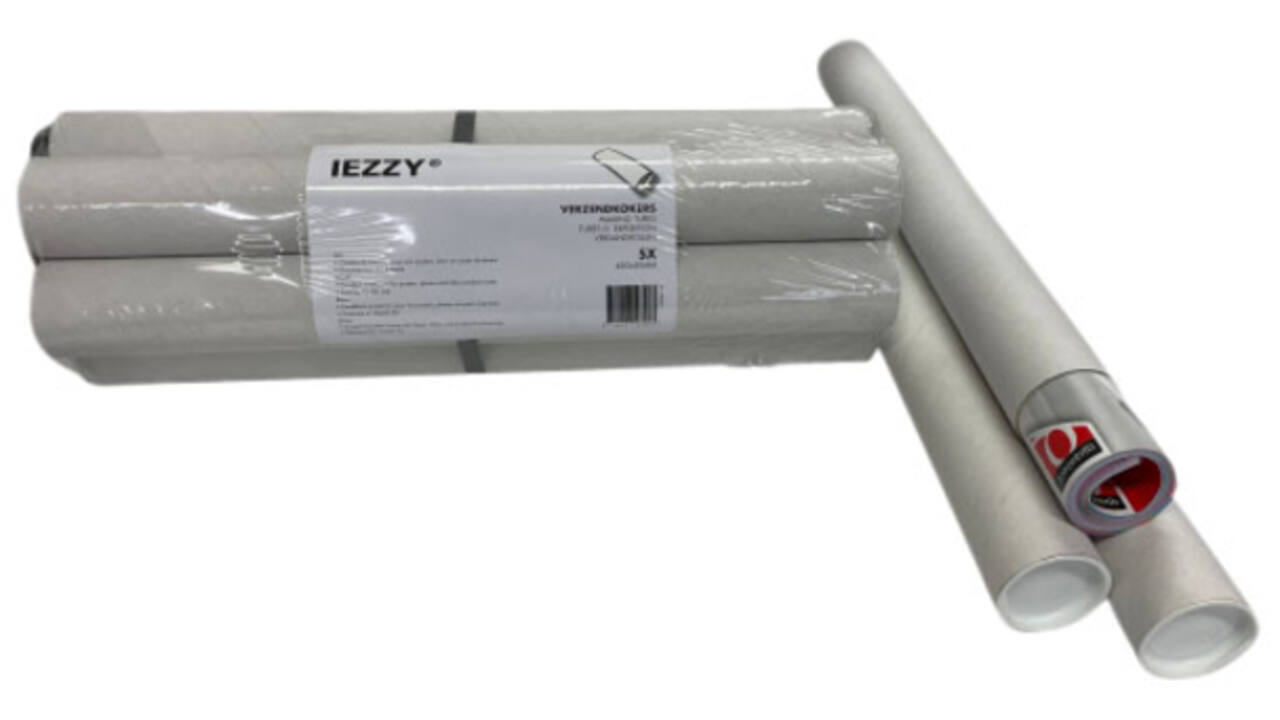 Verzendkoker IEZZY A2 450x50x1.5mm 5stuks