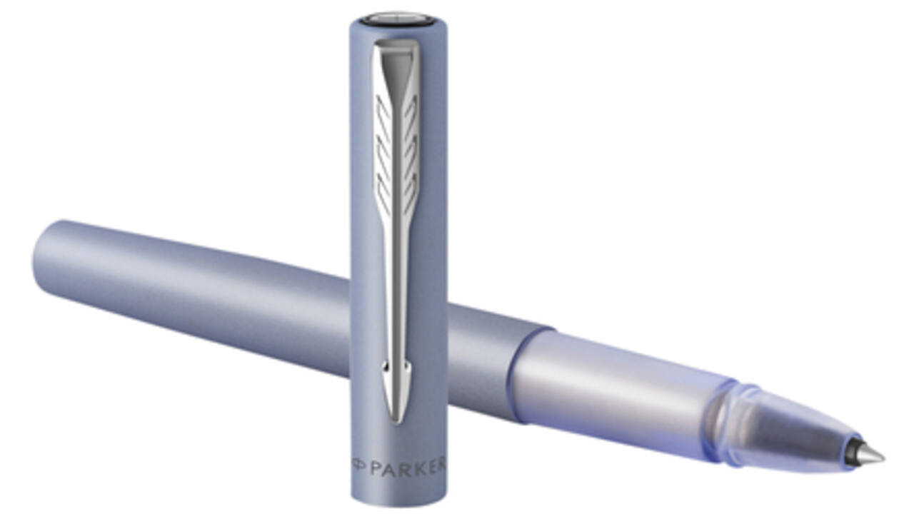 Rollerpen Parker Vector XL silver-blue medium