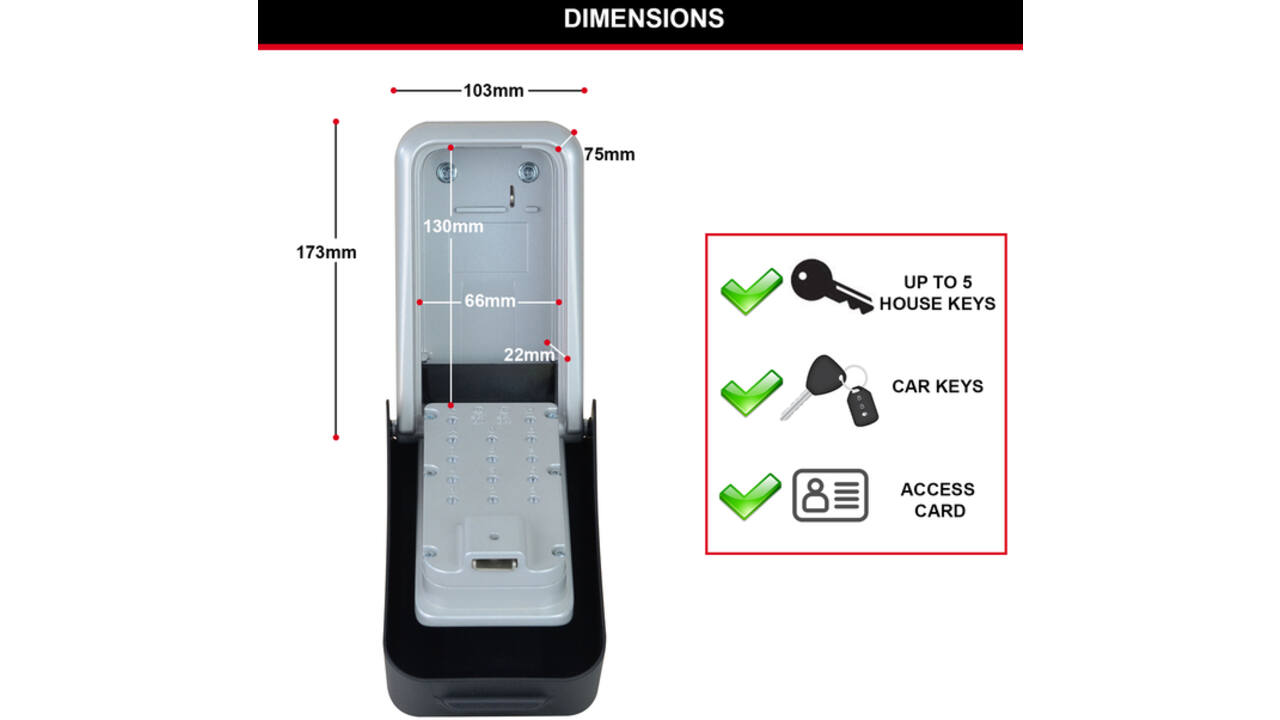 Sleutelkluis MasterLock Select Access XL cijfercombinatieslot
