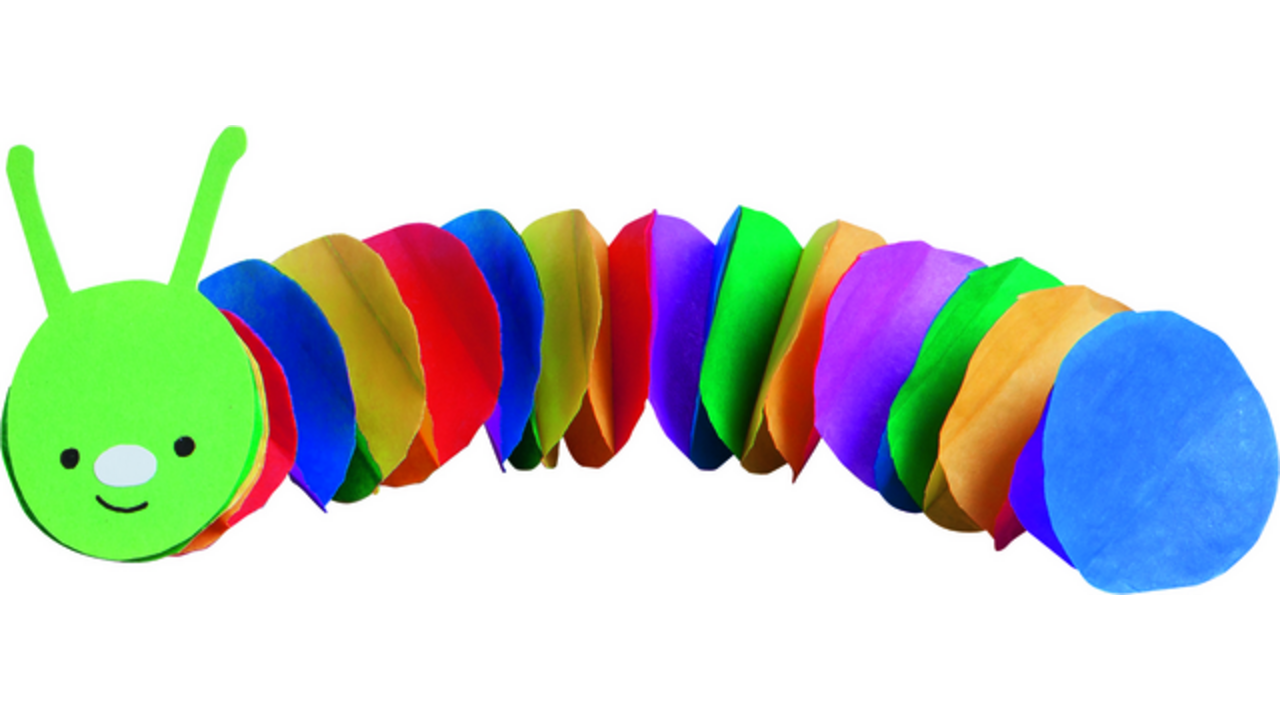 Honingraatpapier Folia 23x33cm 5 vel regenboog