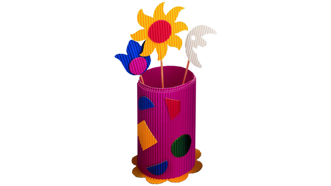 Golfkarton Folia E-golf 35x50cm 10 vel assorti