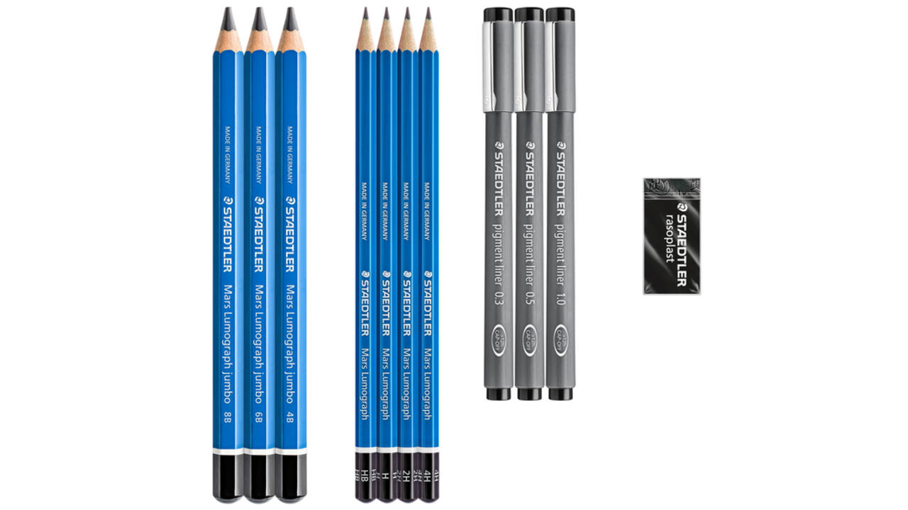 Potlood Staedtler Design Journey schetsset 12-delig