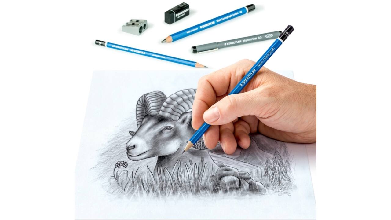 Potlood Staedtler Design Journey schetsset 12-delig
