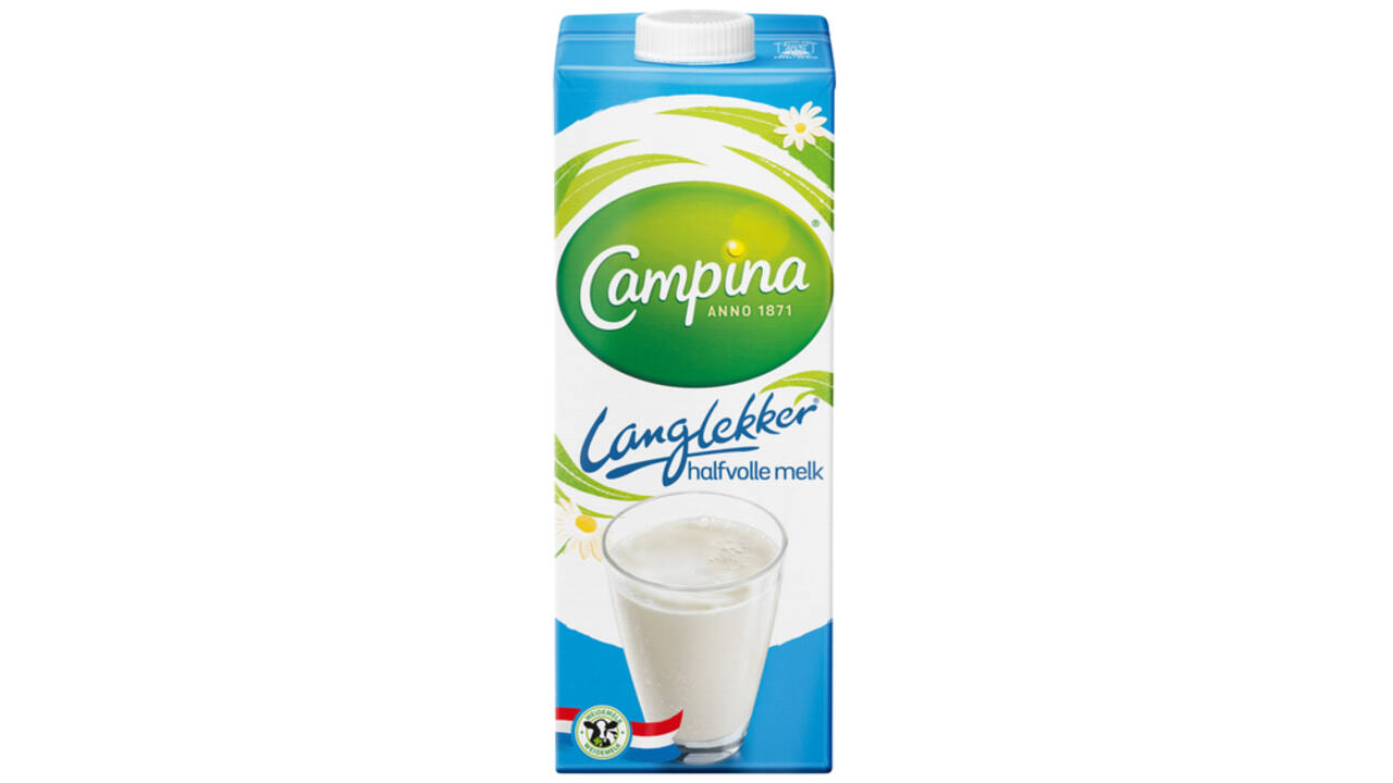 Melk Campina LangLekker halfvol 1 liter
