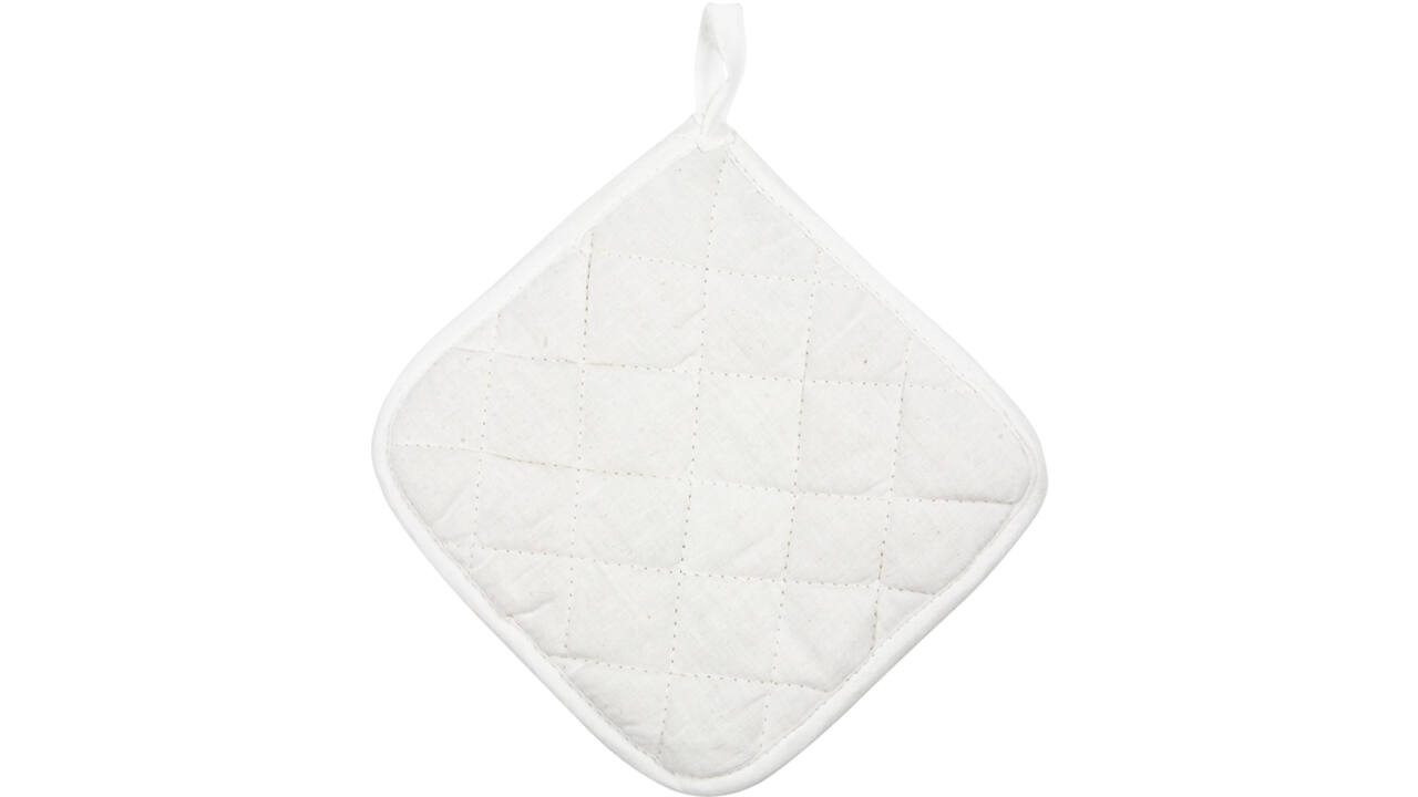 Pannenlappen Creativ Company 20x20cm wit