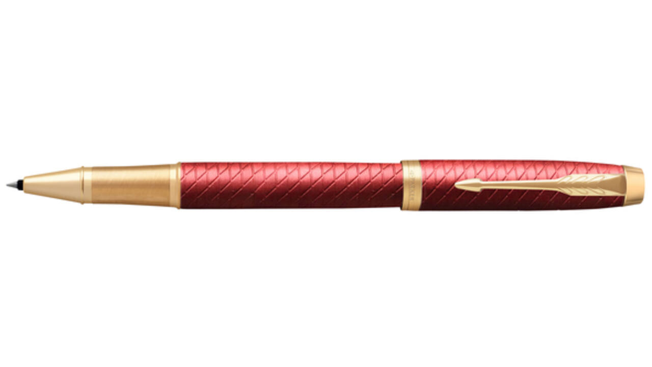 Rollerpen Parker IM Premium deep red GT fijn