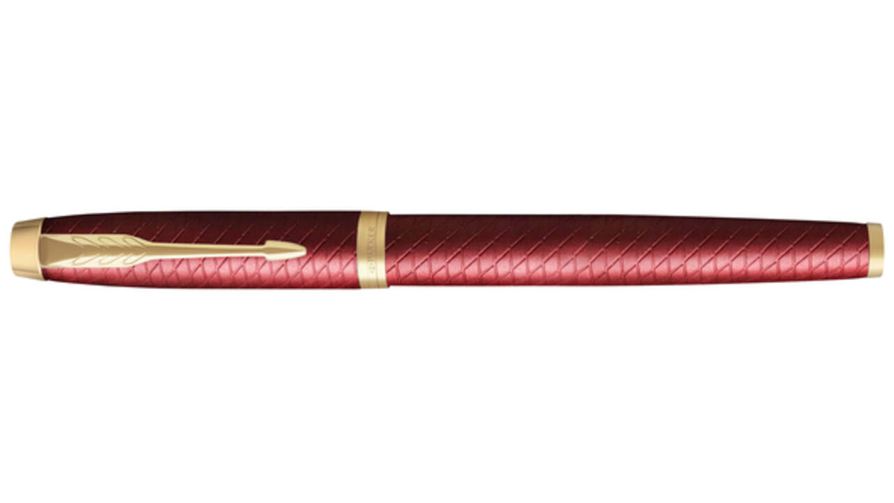 Rollerpen Parker IM Premium deep red GT fijn