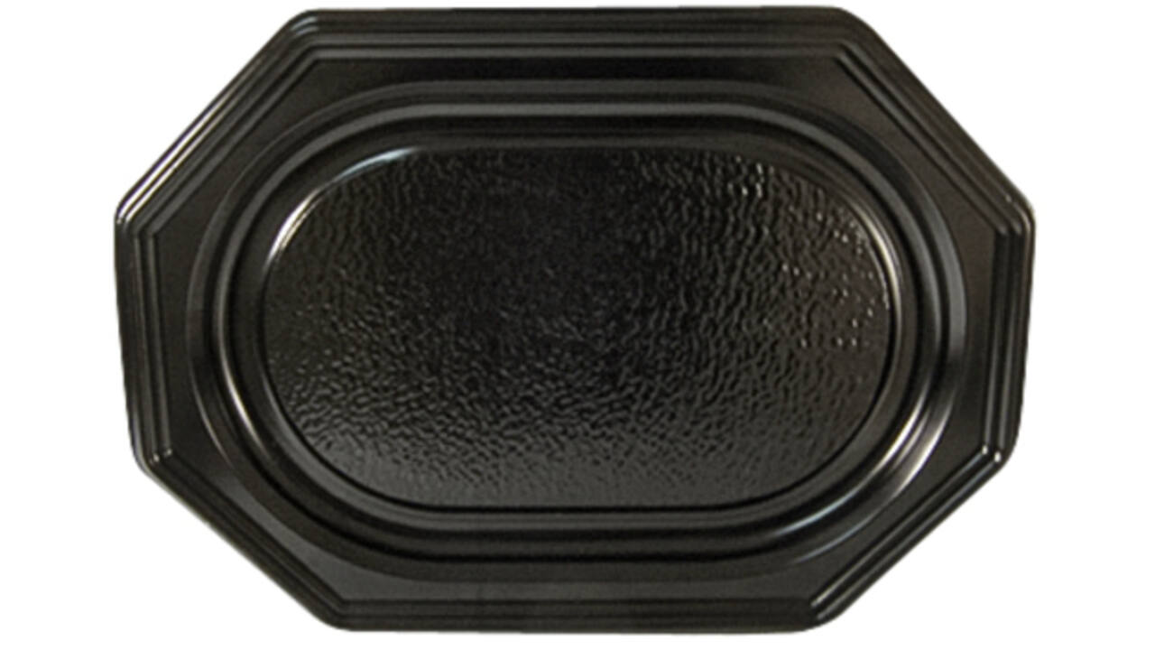 Cateringschaal IEZZY 35cm rPET zwart