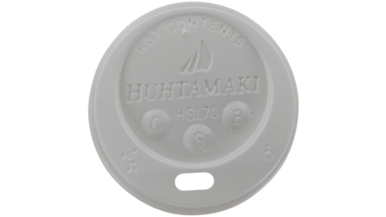Bekerdeksel IEZZY Ø70mm plastic 100 stuks