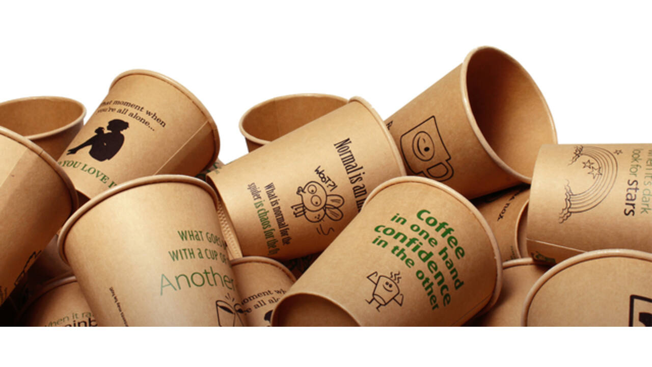 Beker IEZZY coffee-to-go 118ml karton 50 stuks