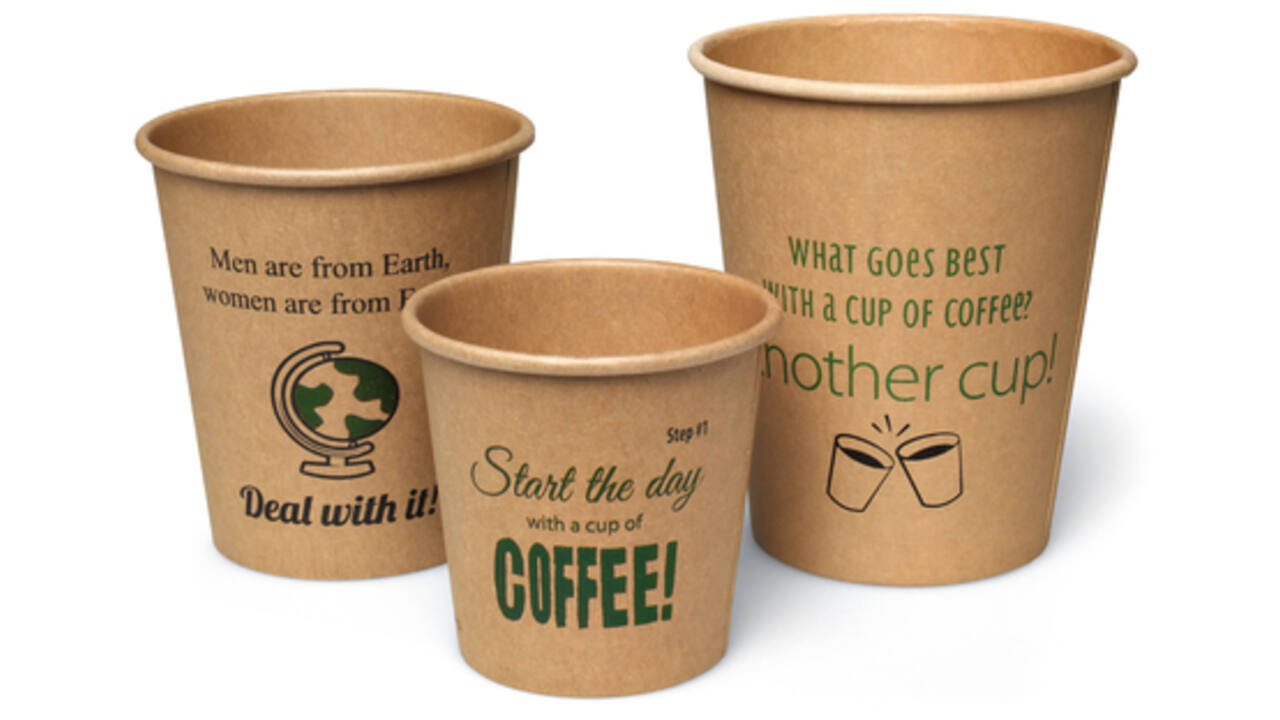 Beker IEZZY coffee-to-go 118ml karton 50 stuks